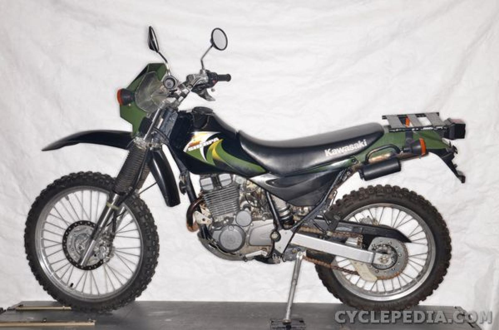 Moto kawasaki super sherpa